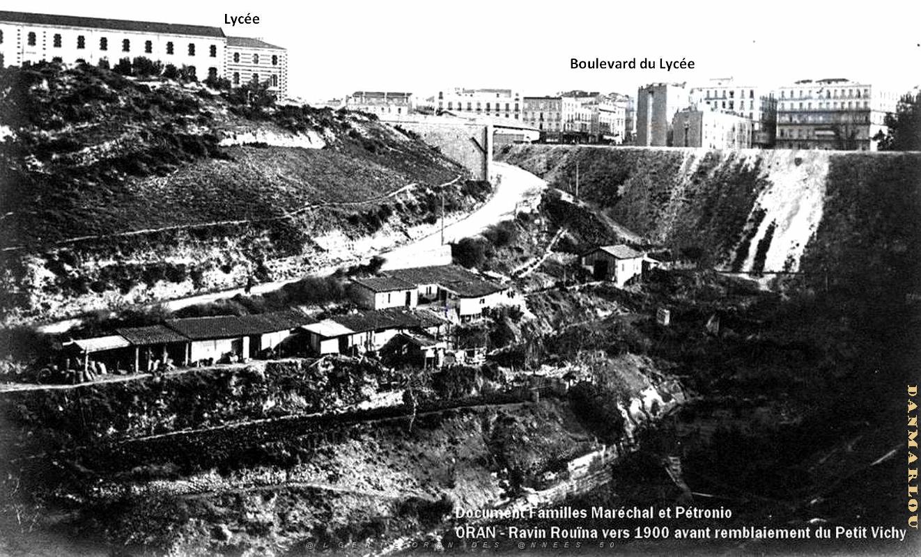 Oran - Ravin Rouina - 1900.JPG